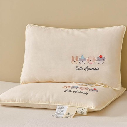 Class A Cotton Pillow Insert for Infants and Toddlers, Removable and Washable