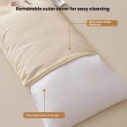 Class A Cotton Pillow Insert for Infants and Toddlers, Removable and Washable