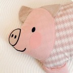 Handmade Cotton Animal-Shaped Buckwheat Hull Pillow