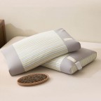 Cotton Buckwheat Hull Cervical Massage Pillow