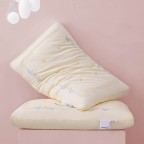 Silk Protein Fiber Filled Cotton Embroidered Pillow