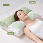 Cotton Concave Fiber Pillow