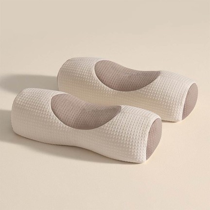 Buckwheat Hull Cylindrical Neck Support Pillow