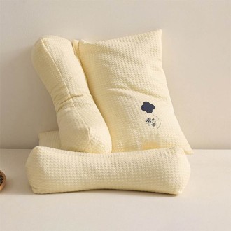Adjustable Buckwheat Hull Pillow with Removable Cover