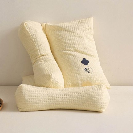 Adjustable Buckwheat Hull Pillow with Removable Cover