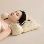 Adjustable Buckwheat Hull Pillow with Removable Cover