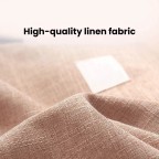 Buckwheat Hull Neck Support Pillow with Linen Cover