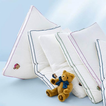 Cotton Embroidered Fiber Pillow