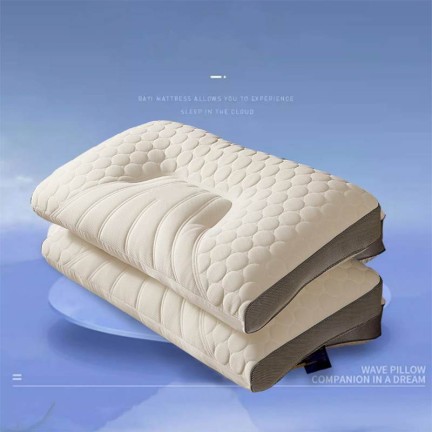 Particle Massage Cervical Support Latex Pillow