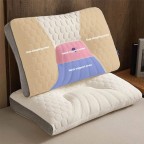 Particle Massage Cervical Support Latex Pillow