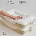 Ergonomic Neck Support Pillow with High Resilience