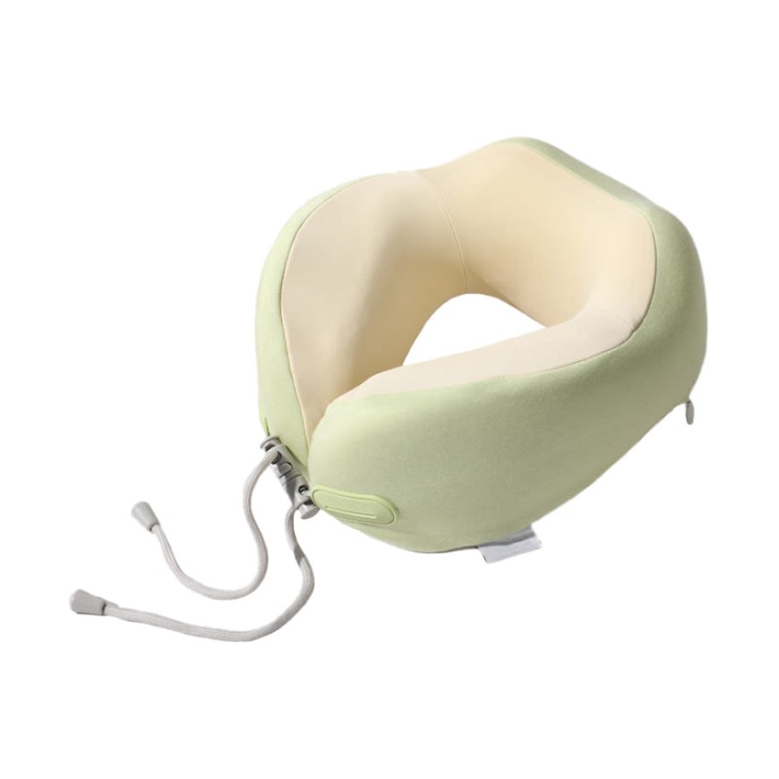Memory Foam Travel Neck Pillow with Storage Case