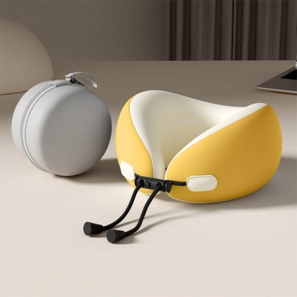 Hug-Support Memory Foam Travel Neck Pillow