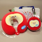 Smiling Apple Memory Foam Travel Neck Pillow