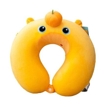 Adjustable Capybara-Shaped U-Shaped Neck Pillow