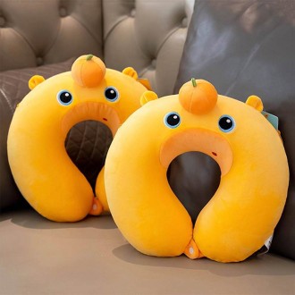 Adjustable Capybara-Shaped U-Shaped Neck Pillow