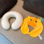 Adjustable Capybara-Shaped U-Shaped Neck Pillow