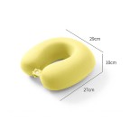 Cooling Silk Memory Foam Travel Neck Pillow
