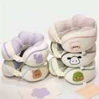 Waffle Pattern U-Shaped Travel Pillow