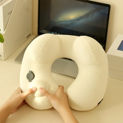 Portable Inflatable Travel Neck Pillow