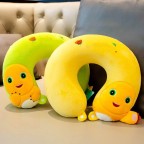 Slow Rebound Memory Foam Plush Car Pillow