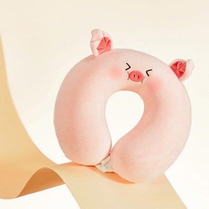 Fun Cartoon Memory Foam U-Shaped Pillow