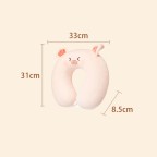 Fun Cartoon Memory Foam U-Shaped Pillow