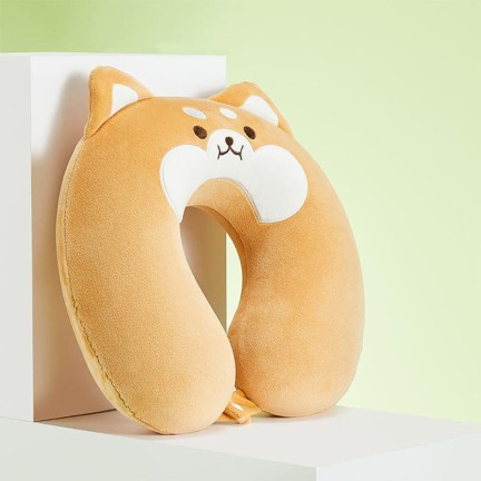 Cartoon-Shaped Memory Foam Travel Neck Pillow